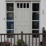 External Hardwood Front Doors with Custom Finish