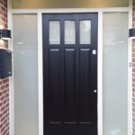 External Hardwood Front Doors with Custom Finish