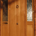 External Hardwood Front Doors in Iroko wood